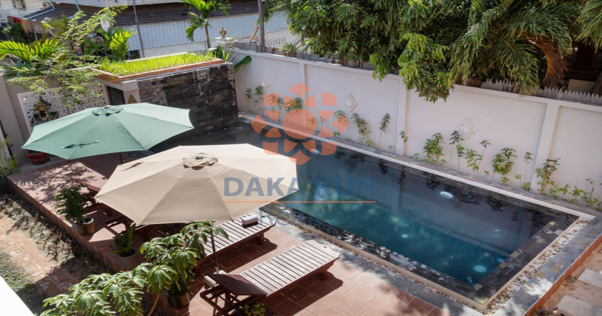 Villa with Swimming Pool for Rent in Siem Reap City - Svay Dangkum